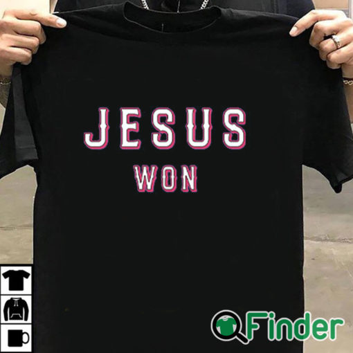 T shirt black Ezequiel Duran Jesus Won T Shirt