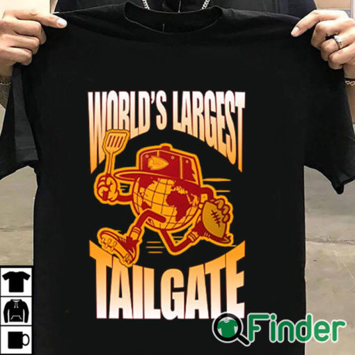 T shirt black Kansas City World’s Largest Tailgate T Shirt