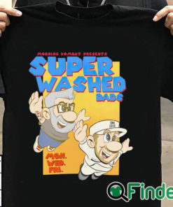 T shirt black Morning Kombat Super Washed Dads Shirt