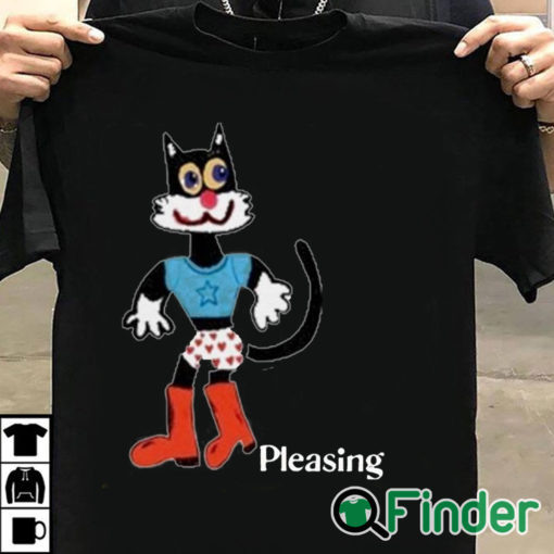 T shirt black Pleasing The Dustin The Black Cat Bundle Shirt