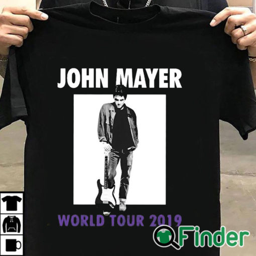 T shirt black Travis Kelce John Mayer Shirt