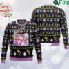 The Cream of the Crop Ugly Christmas Sweater, Macho Man Randy Savage Sweatshirt, WWF All Over Print Sweater, Funny Xmas Gift, Gift For Fan