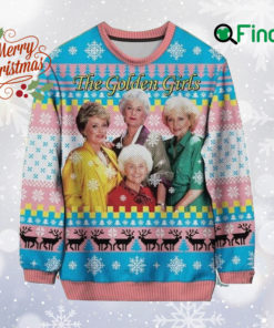 The Golden Girls Ugly Xmas Sweater, Golden Girls All Over Print Sweatshirt, Golden Girls TV Show Ugly Sweater