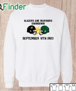 Unisex Sweatshirt Blazers And Warriors Showdown September 12th 2023 Shirt