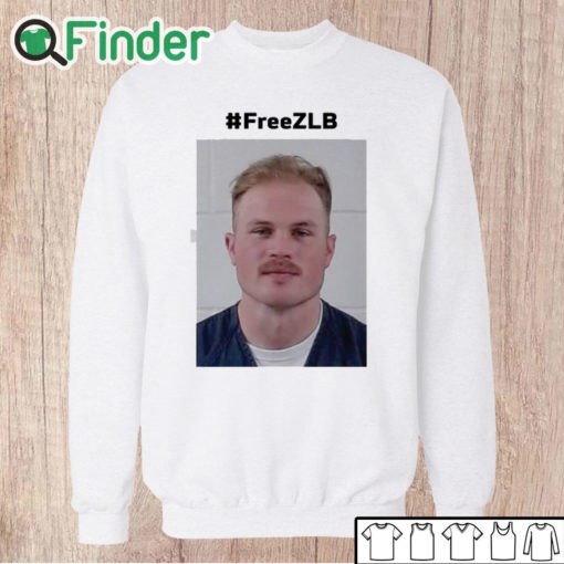 Unisex Sweatshirt Freezlb Zach Bryan Mugshot Shirt