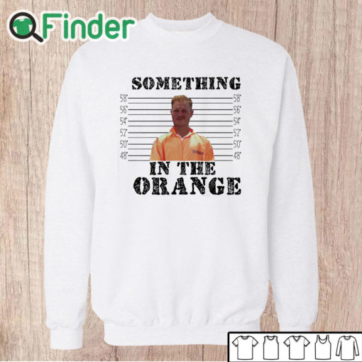 Unisex Sweatshirt Official Something In The Orange Zach Bryan Mugshot Shirt