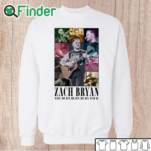 Unisex Sweatshirt Zach Bryan Mugshot Tshirt, Zach Bryan The Era Tour Comfort Colors Shirt Burn Sweatshirt 2023