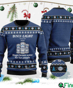 Xmas Deer Busch Light Ugly Christmas Sweater Busch Light Sweater Gift For Christmas