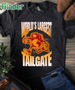 black T shirt Kansas City World’s Largest Tailgate T Shirt