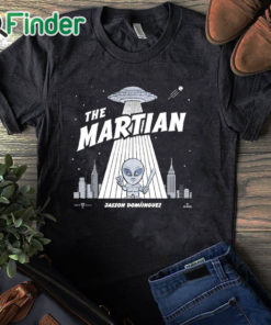 black T shirt The Martian Jasson Dominguez Shirt