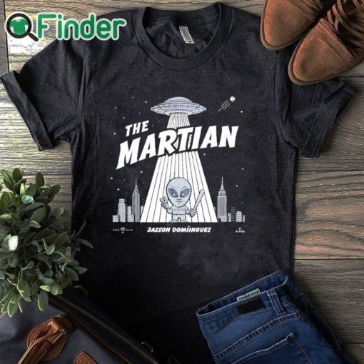 black T shirt The Martian Jasson Dominguez Shirt