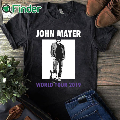 black T shirt Travis Kelce John Mayer Shirt