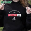 black hoodie Atlanta Braves Nike 2023 NL East Division Champions Shirt