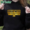 black hoodie Bleacher Report Greatness Takes Balls T Shirt