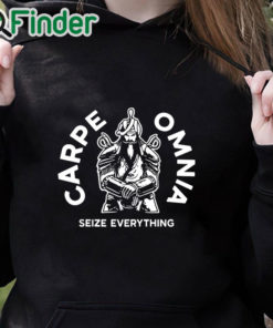 black hoodie Dallas Cowboys Carpe Omnia Seize Everything Shirt