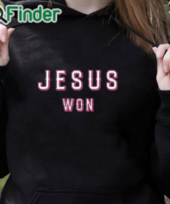 black hoodie Ezequiel Duran Jesus Won T Shirt