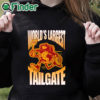 black hoodie Kansas City World’s Largest Tailgate T Shirt