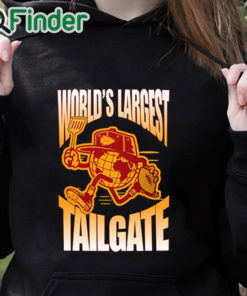 black hoodie Kansas City World’s Largest Tailgate T Shirt