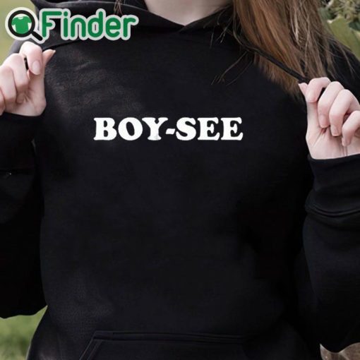 black hoodie Keola Whittaker Boy See Shirt
