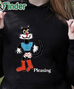 black hoodie Pleasing The Dustin The Black Cat Bundle Shirt