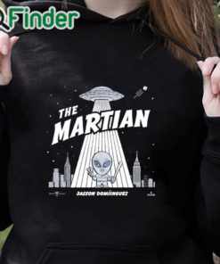 black hoodie The Martian Jasson Dominguez Shirt