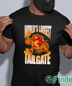 black shirt Kansas City World’s Largest Tailgate T Shirt