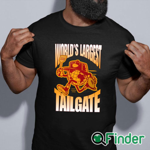 black shirt Kansas City World’s Largest Tailgate T Shirt