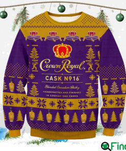 ugly christmas sweater crown royal Gift for Christmas