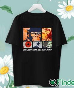 unisex T shirt Lancelot Link Secret Chimp T Shirt