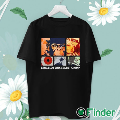 unisex T shirt Lancelot Link Secret Chimp T Shirt