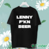 unisex T shirt Ted Lasso Lenny F'kn Beer T Shirt