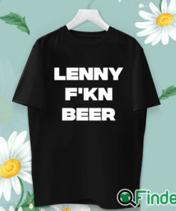 unisex T shirt Ted Lasso Lenny F'kn Beer T Shirt