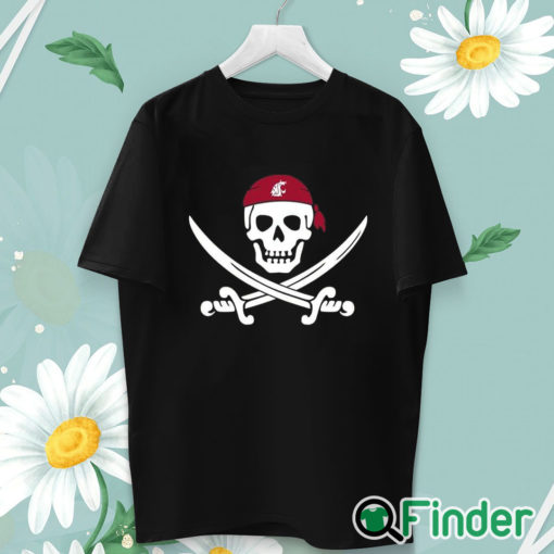 unisex T shirt Washington State Pirate Shirt