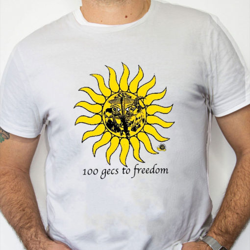 white Shirt 100 Gecs To Freedom Shirt