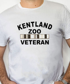 white Shirt Kentland Zoo Veteran T Shirt