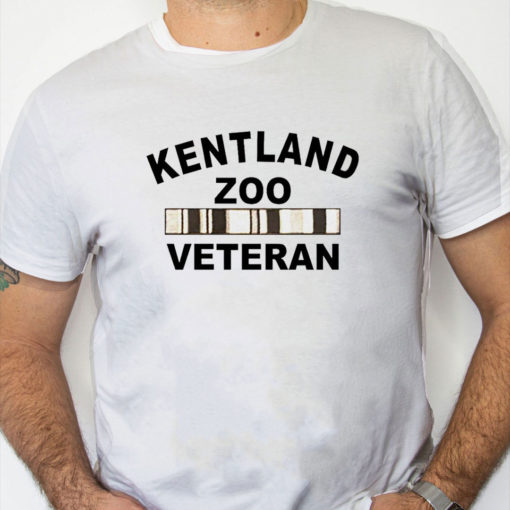 white Shirt Kentland Zoo Veteran T Shirt