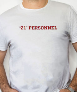 white Shirt Kyle Juszczyk 21 Personnel Shirt