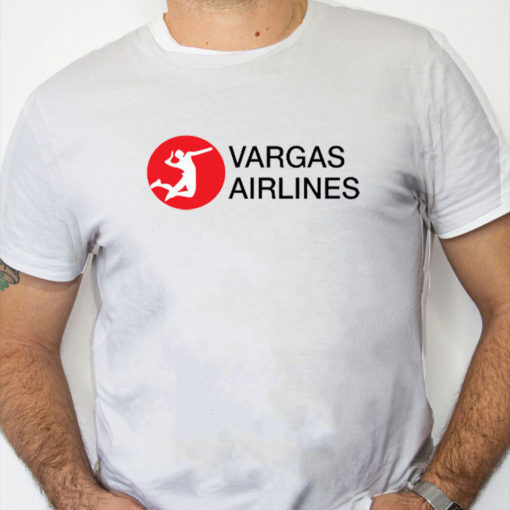 white Shirt Vargas Airlines Shirt Melissa Vargas