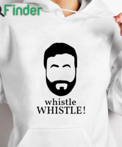 white hoodie Whistle Whistle Roy Kent T Shirt