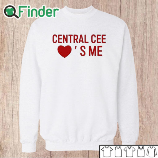 Unisex Sweatshirt Centralcee Heart's Me Shirt