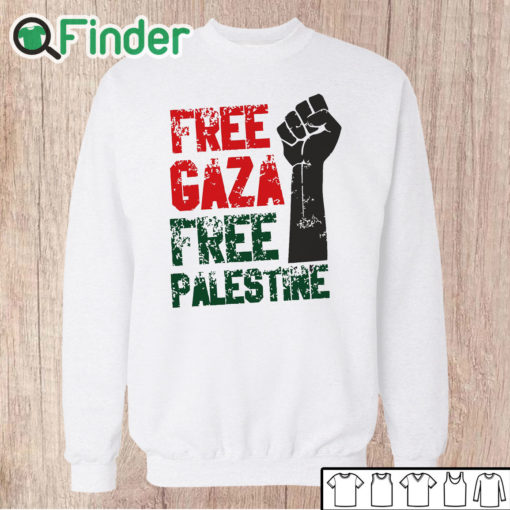 Unisex Sweatshirt Free Gaza Free Palestine T shirt