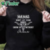 black hoodie Mamas don't let your babies grow up without Jesus shirt