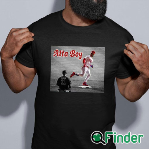 black shirt Redoctober Atta Boy Harper Shirt