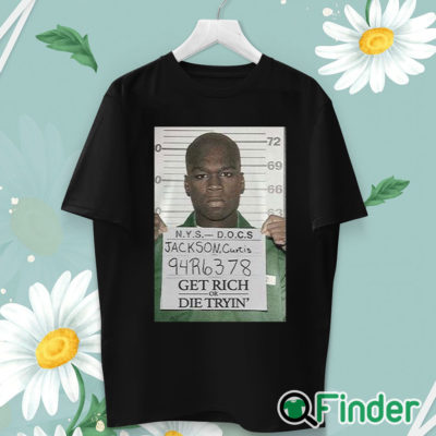 unisex T shirt Dababy Mug Shot Get Rich Or Die Tryin Shirt