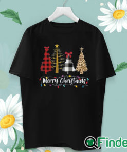 unisex T shirt Ladies Christmas Tree Merry Christmas Shirt