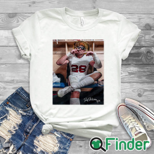 white T shirt Danny Stutsman Texas Fears Oklahoma Shirt