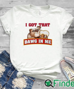 white T shirt I Got That Dawg In Me Root Beer Dawg Shirt