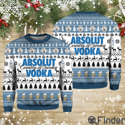 Absolut Vodka Ugly Christmas Sweater