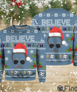 Believe Team Ted Lasso Ugly Christmas Sweater