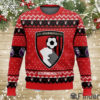 Bournemouth FC Ugly Christmas Sweater